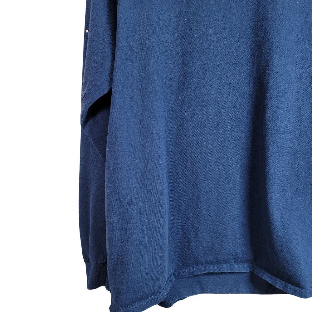 Simply Southern Women TShirt Blue Large Jesus Take Wheel Long Sleeve Jeep READ - Picture 9 of 10